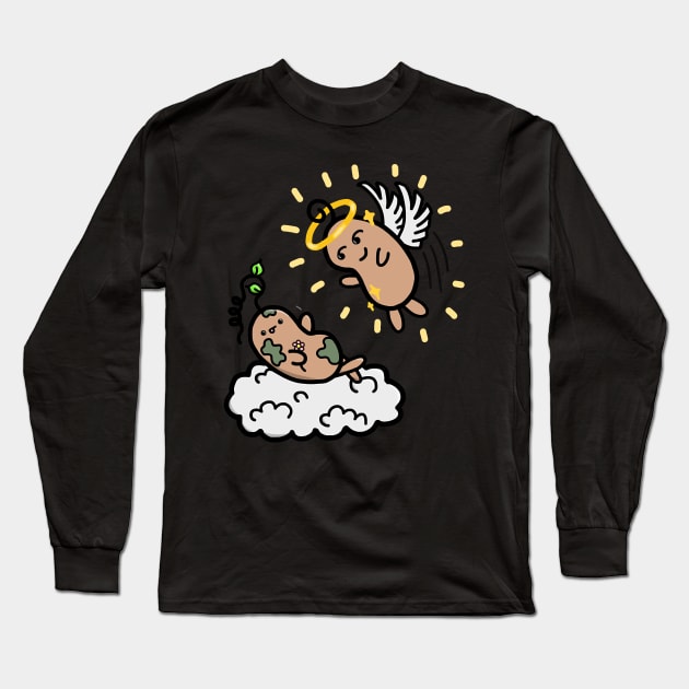 The Creation of Beans Long Sleeve T-Shirt by tiontcondi